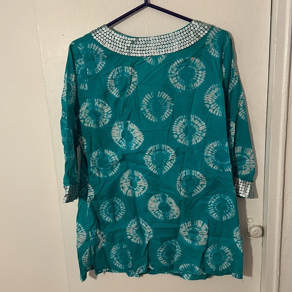 Calypso St. Barth for Target blue tunic - Picture 4 of 4